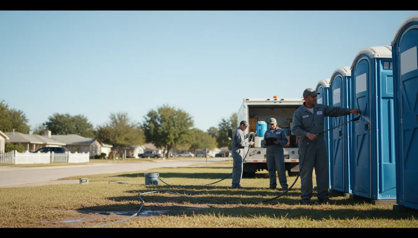 Long-Term Portable Toilet Rental in West Fargo, ND near me